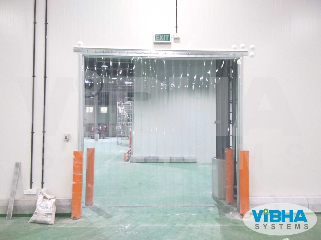 Flexible PVC strip curtains for versatile applications in Chennai, Bangalore, Delhi, Mumbai, and Hyderabad.