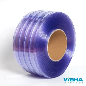 Importers of PVC strip curtain rolls in Chennai for commercial applications.