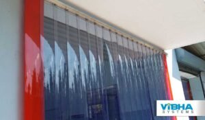 Food Processing Unit Strip Door Curtains