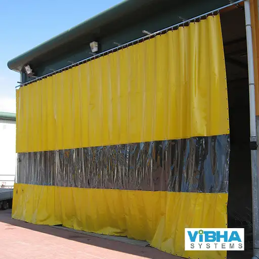 Outdoor curtains for weather protection in Chennai.