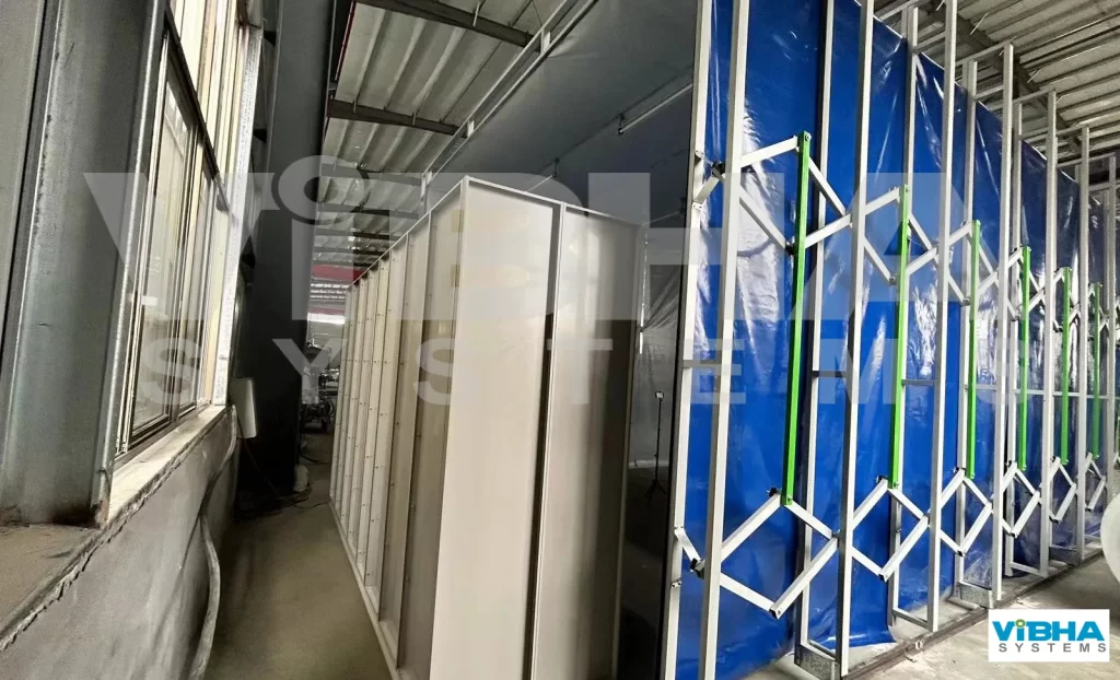 foldable spray paint booth india