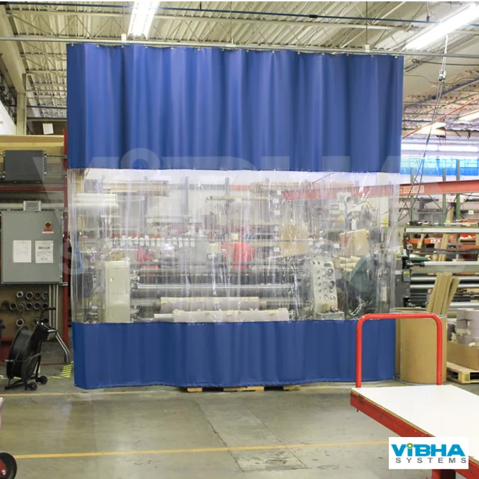 Custom industrial curtains for industries in Bangalore.