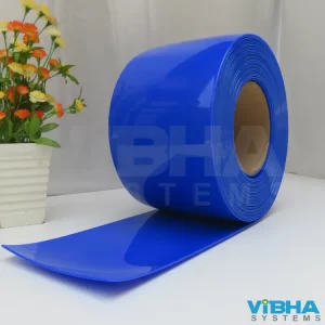 Opaque Blue Color PVc Strip Rolls India