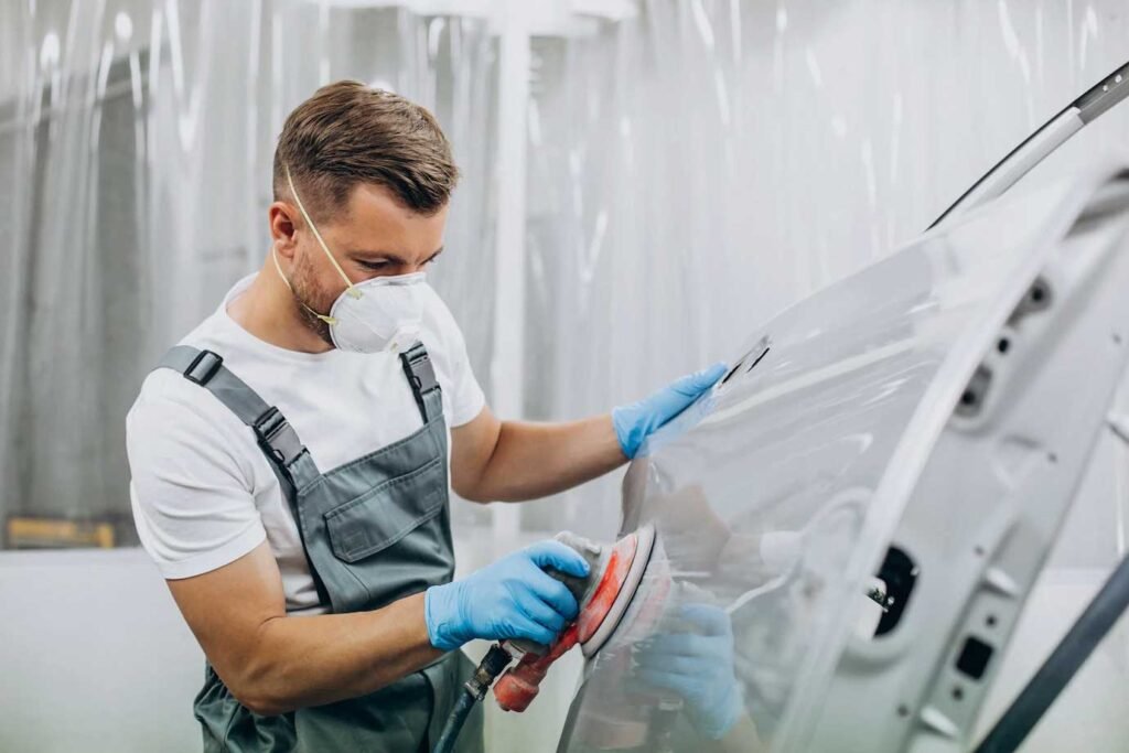 Wash bay curtains for vehicle cleaning areas in Chennai.
