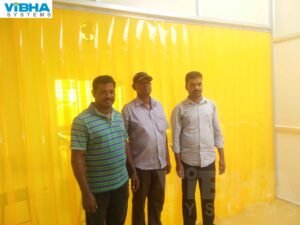 PVC door strip curtains for seamless access and energy efficiency.