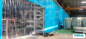 Local suppliers of PVC strip curtains for industrial needs.